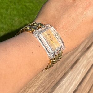 Guess two Chain watch